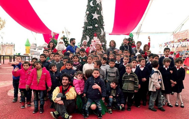 Lama Salam a organise a l’occasion de Noël Des activités pour les enfants orphelins